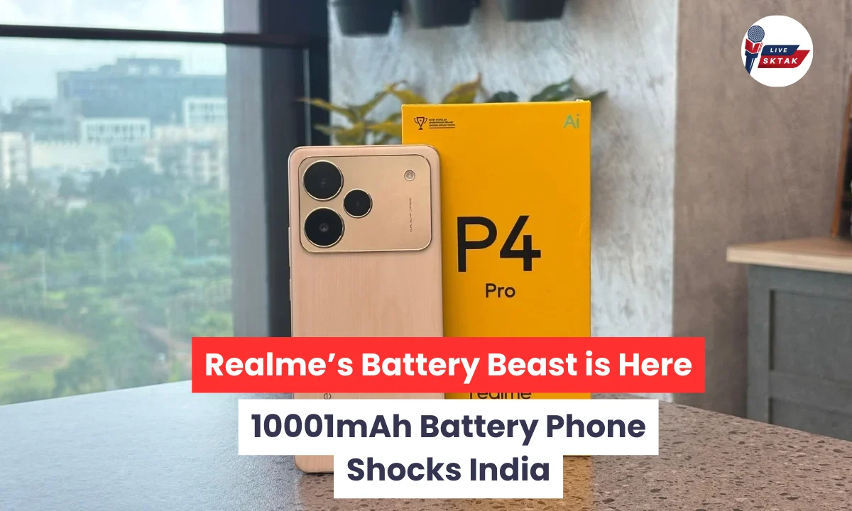 Realme’s Battery Beast is Here: 10001mAh Battery Phone Shocks India