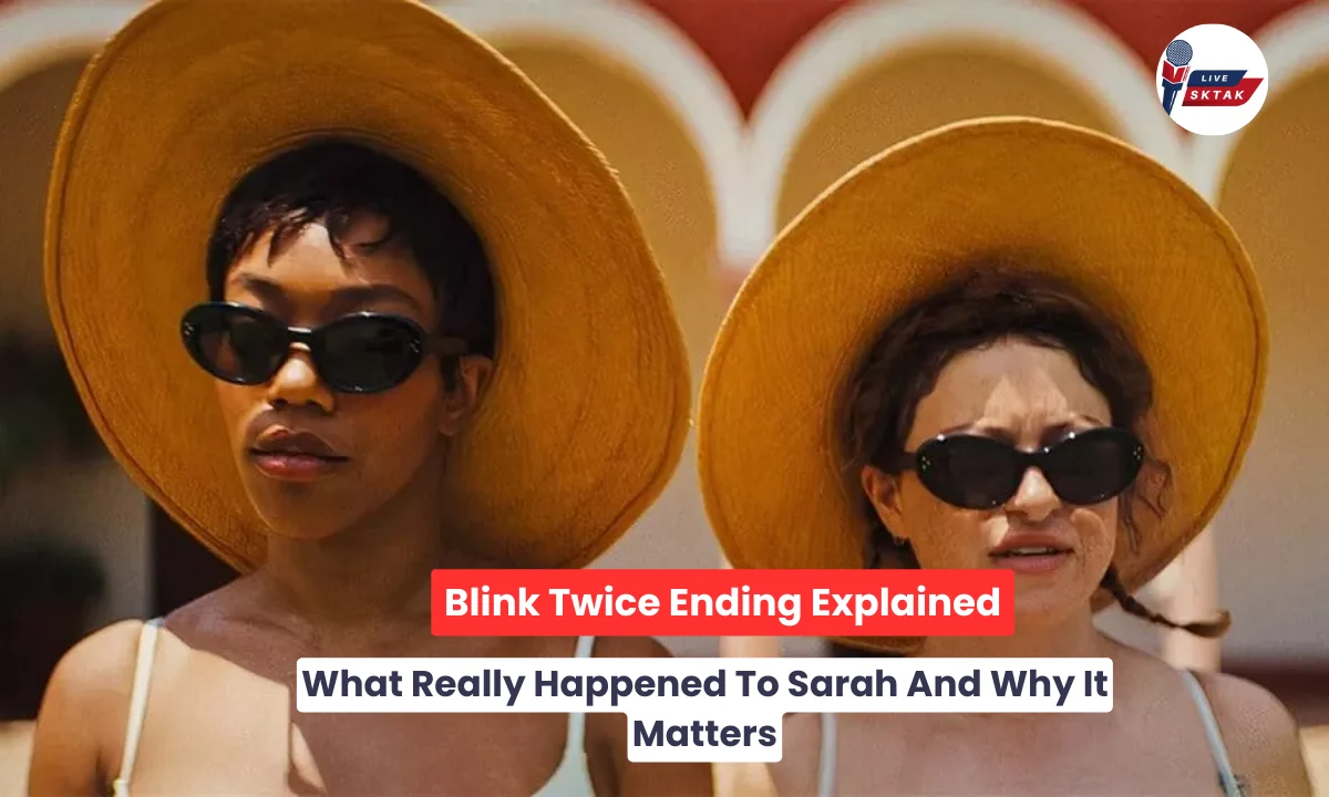 Blink Twice Ending Explained: What Really Happened To Sarah And Why It Matters