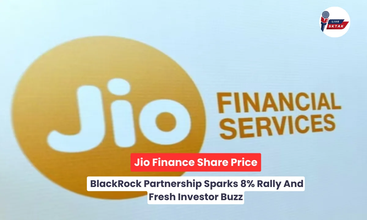 Jio Finance Share Price: BlackRock Partnership Sparks 8% Rally And Fresh Investor Buzz