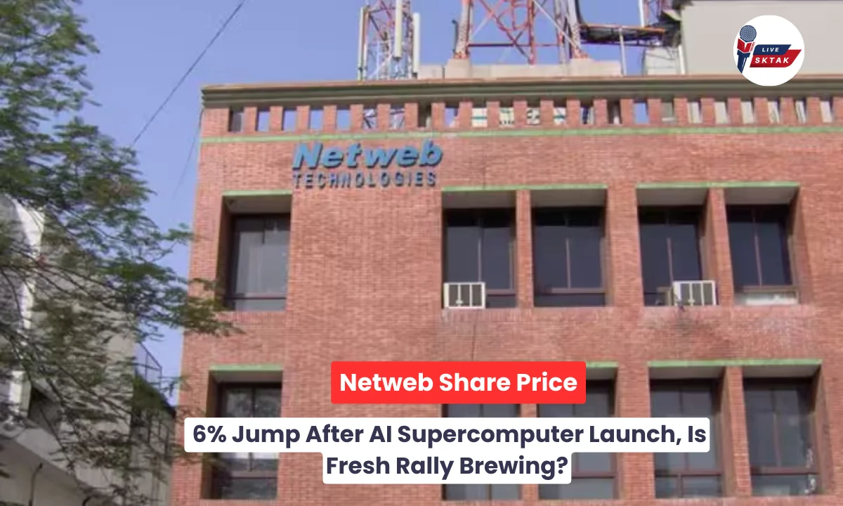 Netweb Share Price: 6% Surge After AI Supercomputer Launch, Is Another Rally Loading?