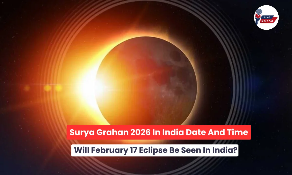 Surya Grahan 2026 In India Date And Time: Will February 17 Eclipse Be Seen In India?