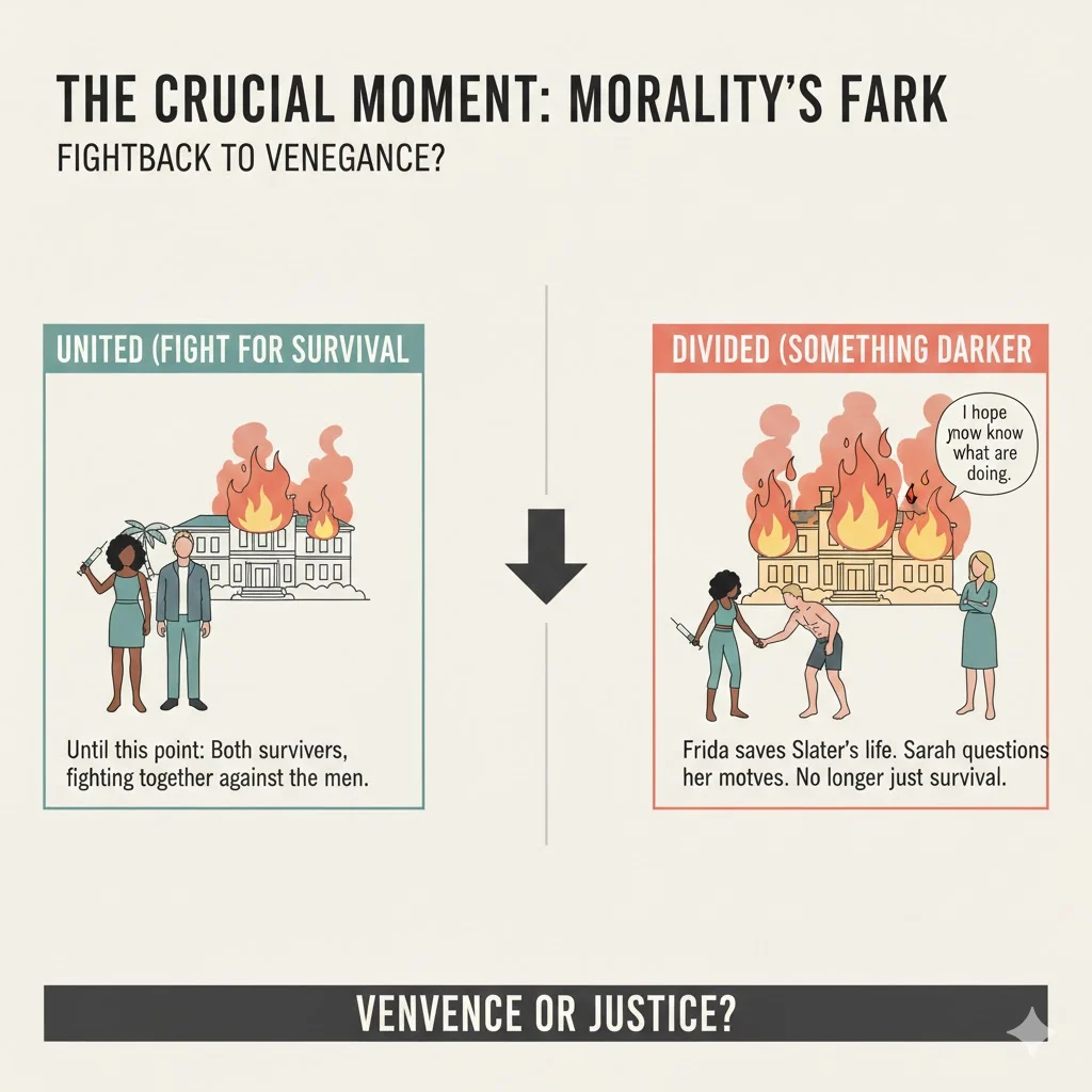 The Crucial Moment Between Frida And Sarah