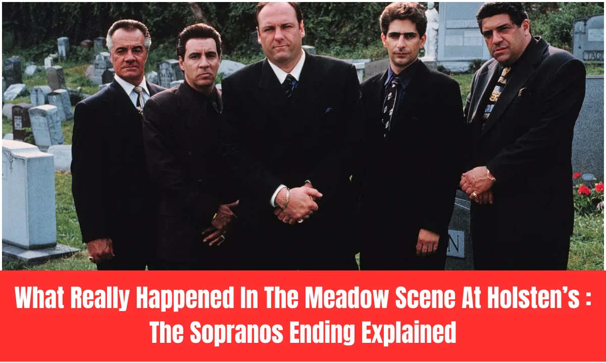 What Really Happened In The Meadow Scene At Holsten’s : The Sopranos Ending Explained