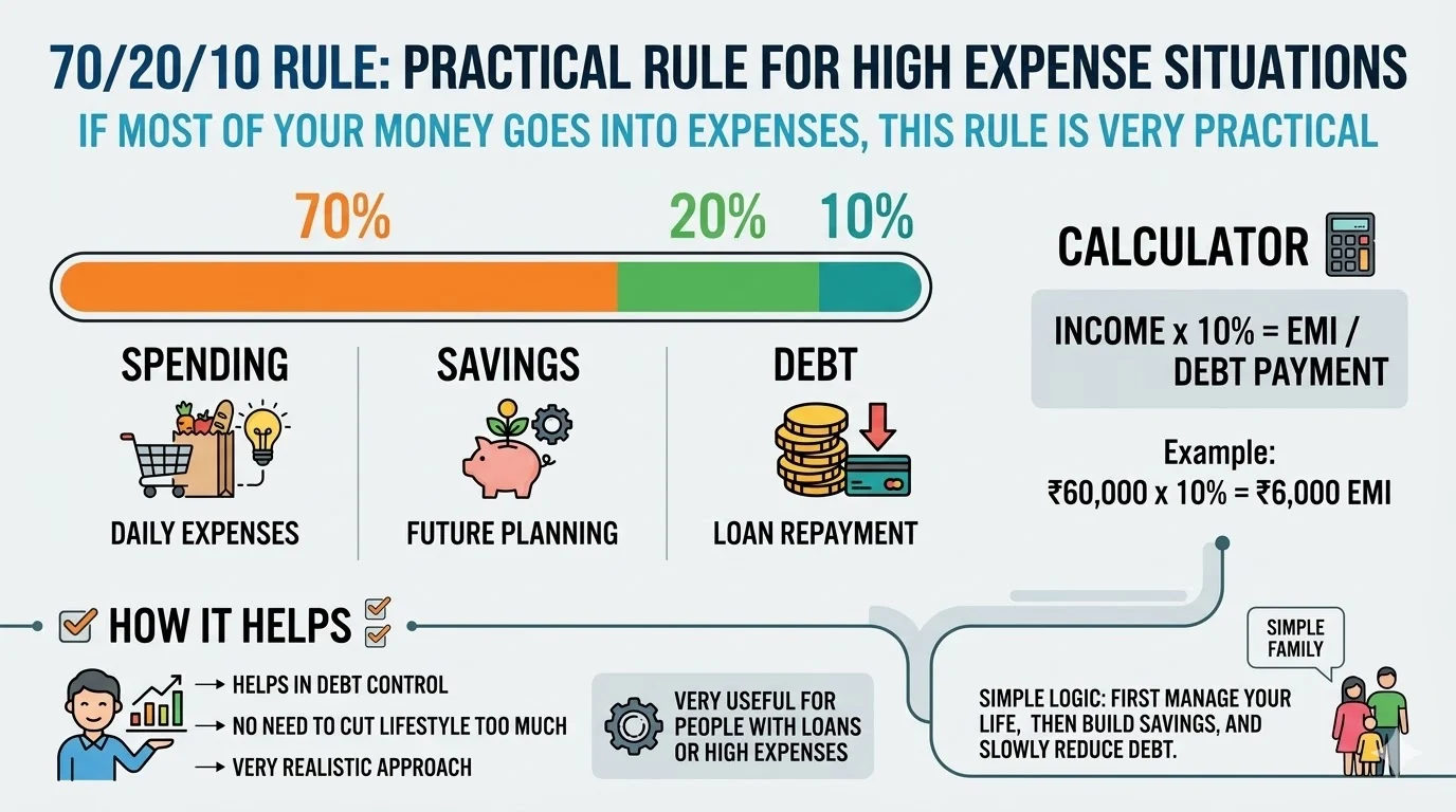 70/20/10 Rule: Practical Rule for High Expense Situations