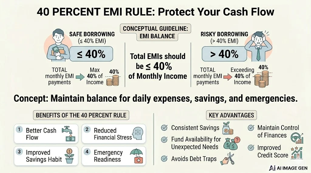 40 Percent EMI Rule: Protect Your Cash Flow