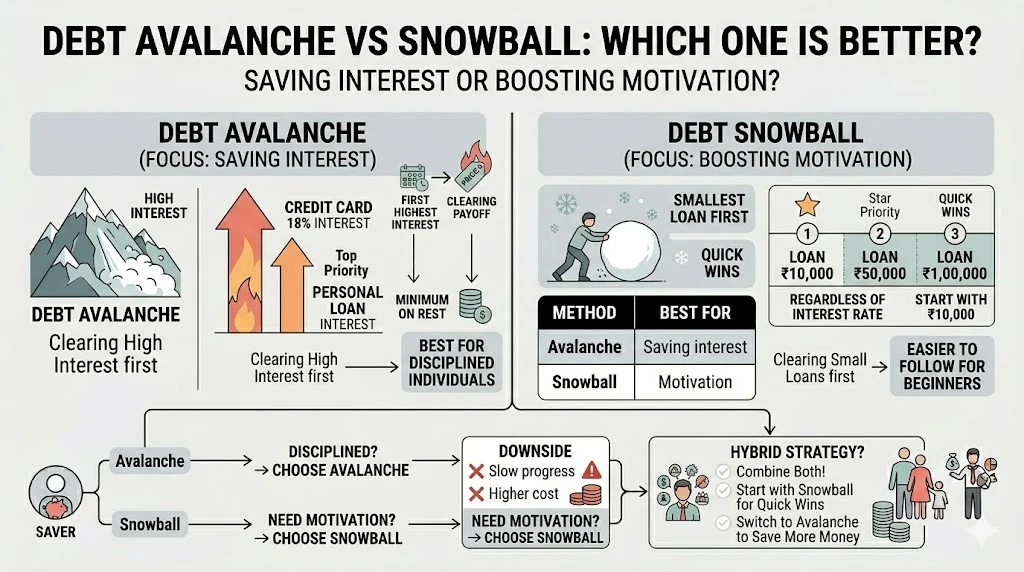 Debt Avalanche Vs Snowball: Which One Is Better?
