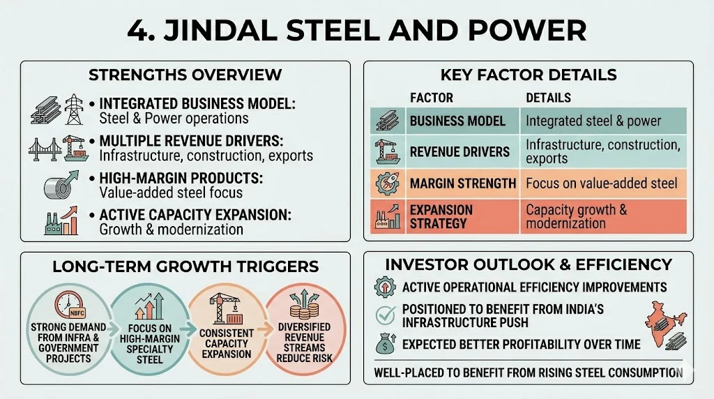 4. Jindal Steel And Power