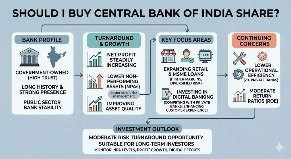 Should I Buy Central Bank of India Share?