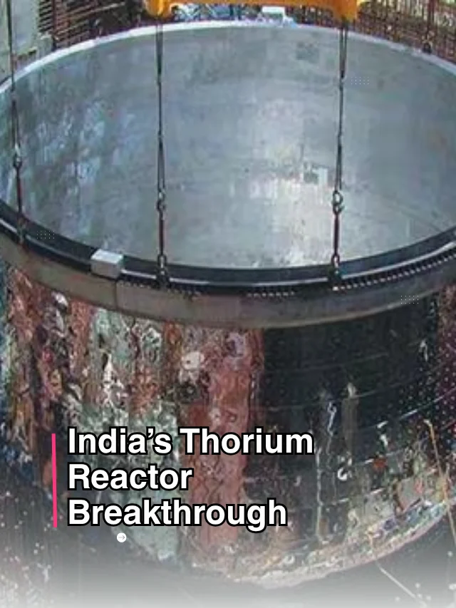 India’s Thorium Reactor Breakthrough