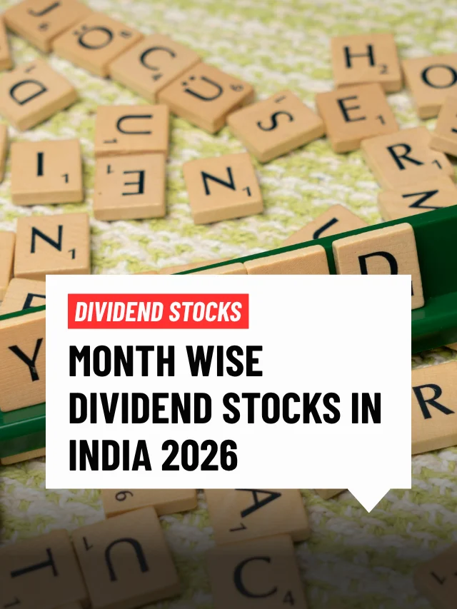 Month Wise Dividend Stocks In India 2026