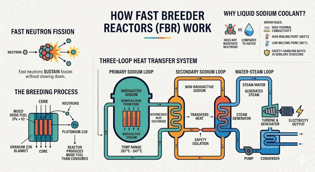 How Fast Breeder Reactors Work?
